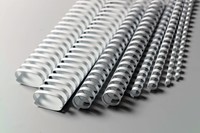 Bindrug GBC 16mm 21rings A4 wit 100 stuks-2