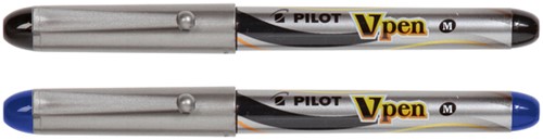 Vulpen Pilot Vpen medium zilver/blauw-4