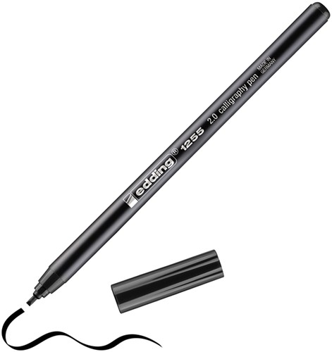 Kalligrafiepen edding 1255 2.0mm zwart-3