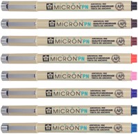 Fineliner Sakura Pigma Micron 0.4mm blister à 8 stuks assorti-2