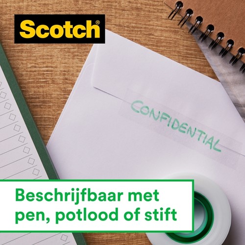 Plakband Scotch Magic 810 19mmx33m onzichtbaar mat-5