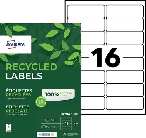 Etiket Avery LR7162-100 99.1x33.9mm recycled wit 1600 stuks-3