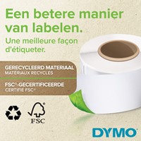 Etiket Dymo LabelWriter multifunctioneel 32x57mm 1 rol á 1000 stuks wit-3