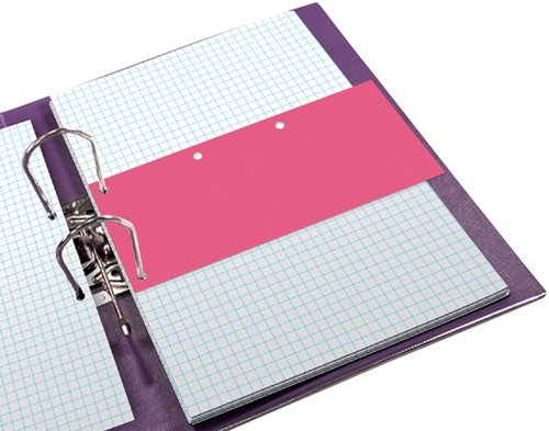 Scheidingsstrook Oxford duo 240x105mm roze 60 stuks-3