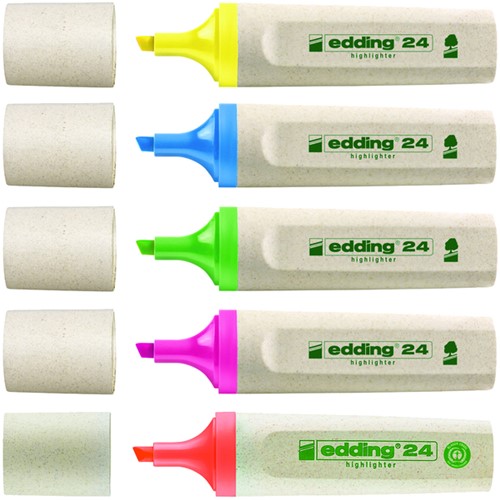 Markeerstift edding 24 EcoLine geel-2