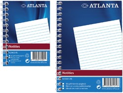 Notitieboek Djois Atlanta A6 lijn 100blz met zijspiraal