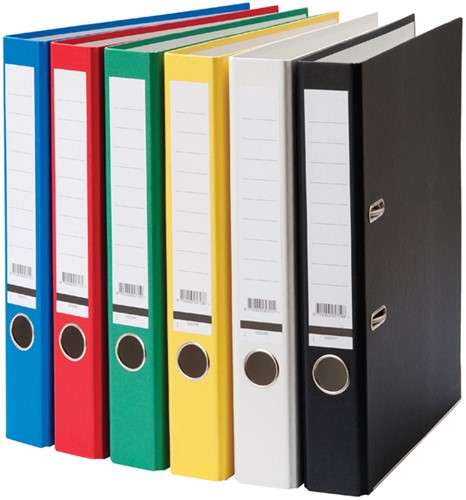 Ordner Qbasic A4 50mm karton zwart-2