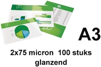 Lamineerhoes Quantore A3 2x75micron 100 stuks-3