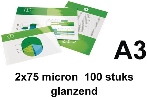 Lamineerhoes Quantore A3 2x75micron 100 stuks-3