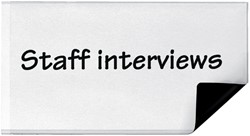 Etikethouder Djois 55x102mm magnetisch transparant 3 stuks