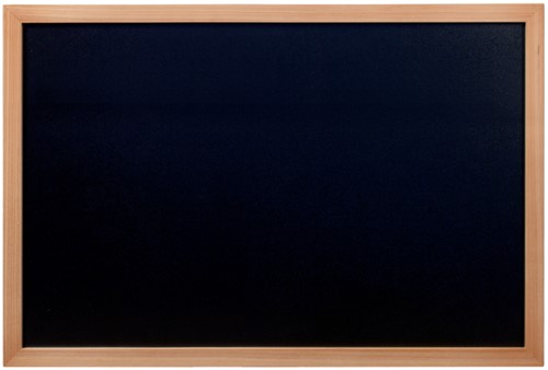 Krijtbord Securit wand 60x80cm teak hout