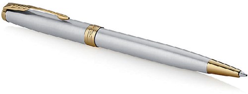 Balpen Parker Sonnet stainless steel GT medium-3