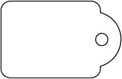 Label Apli karton nr 383 7x19mm wit 1000 stuks