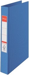 Ringband Esselte Vivida A4 19mm 30% gerecycled PP folie blauw