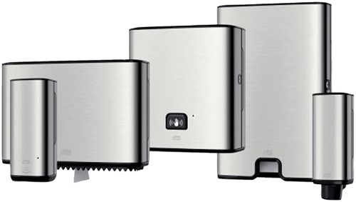 Handdoekdispenser Tork H2 Image Line Xpress countertop zilver 460005-4