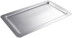 Plateau RVS tbv roomstel 199x150mm