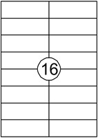 Etiket Avery DP167-100 105x37mm wit 1600 stuks-3