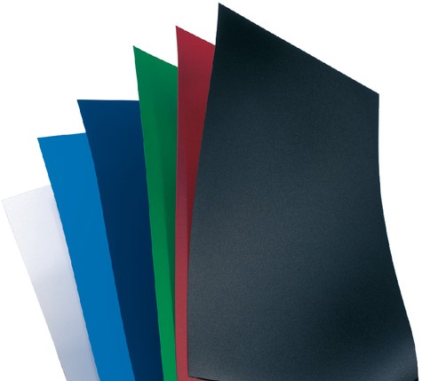 Voorblad GBC A4 Polycover 300micron zwart 100 stuks-2