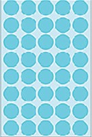 Etiket HERMA 2253 rond 19mm blauw 1280 stuks-2