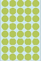 Etiket HERMA 2255 rond 19mm groen 1280 stuks-2