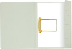 Clipmap Secolor A4 100% gerecycled karton 250gr grijs verpakt per 50 stuks