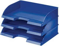 Brievenbak Leitz Plus A4 maxi dwars blauw-3